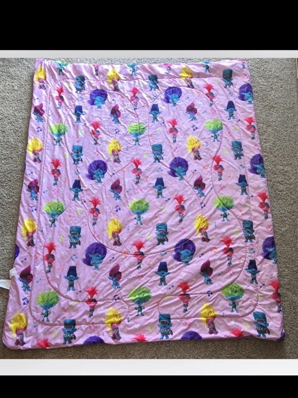 DreamWorks Trolls Band Together Reversible Twin / Full Comforter